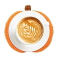 thumbnail image 6 of MOPOOR 4 PCS Fall Coasters Crochet Thanksgiving Pumpkin Coaster Orange Home Decor Handmade Woven Pumpkin Drink Cup Pad Mats for Autumn Harvest Thanksgiving Kitchen Table Party Decor Gifts, 6 of 7