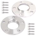 thumbnail image 2 of CCIYU 2PCS 10mm 5 lug Wheel Spacer Kit 5x120 Fits fit for BMW E36 E46 E60 E52 E89 2004-2010 E60 E61 12x1.5 Chrome Bolts, 2 of 5