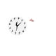 thumbnail image 5 of Reloj de pared de bailarina, reloj silencioso de resina con diseño de bailarina, encantador y decorativo, estatua de ciervo durmiente, figura decorati, 5 of 8