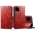 thumbnail image 6 of iPhone 11 Pro Max Leather Case, iPhone 11 Pro Max Wallet Folio Case Book Design  Closure with Stand and ID Holder Credit Card Slots for iPhone 11 Pro Max 6.5 inch 2019 Red, 6 of 12
