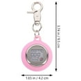 Phlegsive Pocket Watch Key Buckle Digital Pocket Watch Buckle Chest