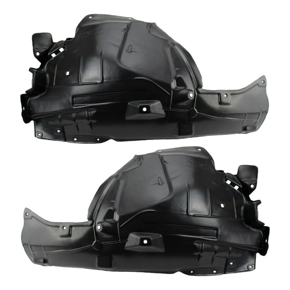 TRQ Inner Fender Liner Set Fits Select 2014-2022 INFINITI Q50 IN1248131 IN1249131