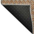 thumbnail image 5 of Addison Rugs Mayfield Premium Machine Washable Transitional Stripes Paprika Round Rug, 8' x 8', 5 of 5