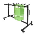 thumbnail image 2 of Folding Table Cart with 4 Silent Swivel Caster Wheels, Large Folding Table Dolly, Holds 42 Tables, 12 Bars, for Display, Storage, Event Transport, Organizer Cart, 2 of 13