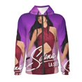 thumbnail image 6 of Selena Quintanilla Hoodie 3D Print Pullover Hooded Long Sleeve Sweatshirts Tops Blouse with Pocket, 6 of 6