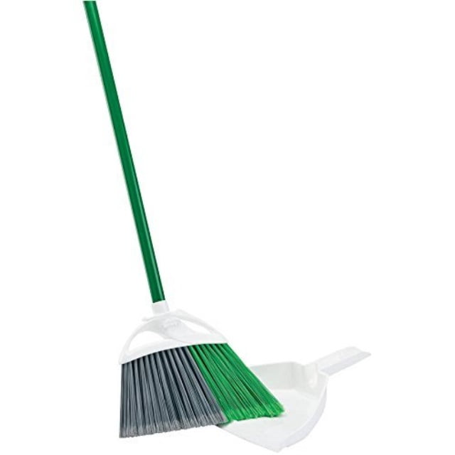 libman precision angle broom with dustpan