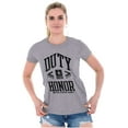 thumbnail image 3 of United States Army Logo Duty Honor Women's T Shirt Ladies Tee Brisco Brands S, 3 of 4