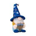 thumbnail image 4 of Chanukah Gnomes Figurine Dolls for Festival Handmade Plush Dwarf Dolls Figures for Table Display Decors, 4 of 8
