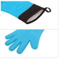 thumbnail image 3 of Unique Bargains 1 Pc Non-slip Oven Mitts for Kitchen Blue Black, 3 of 5