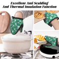 thumbnail image 3 of Cute Cartoon Toucan Flowers Oven Mitts Heat Resistant - Soft Lining Silicone Mini Oven Mitts with HangingLoop, Kitchen Oven Gloves Heat Resistant 500℉ for Cooking Baking Microwave, 3 of 7