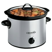 Crock Pot 2135591 5025-WG-NP Slow Cooker, 3 qt Capacity, 110 V, 3200 W, Stoneware White
