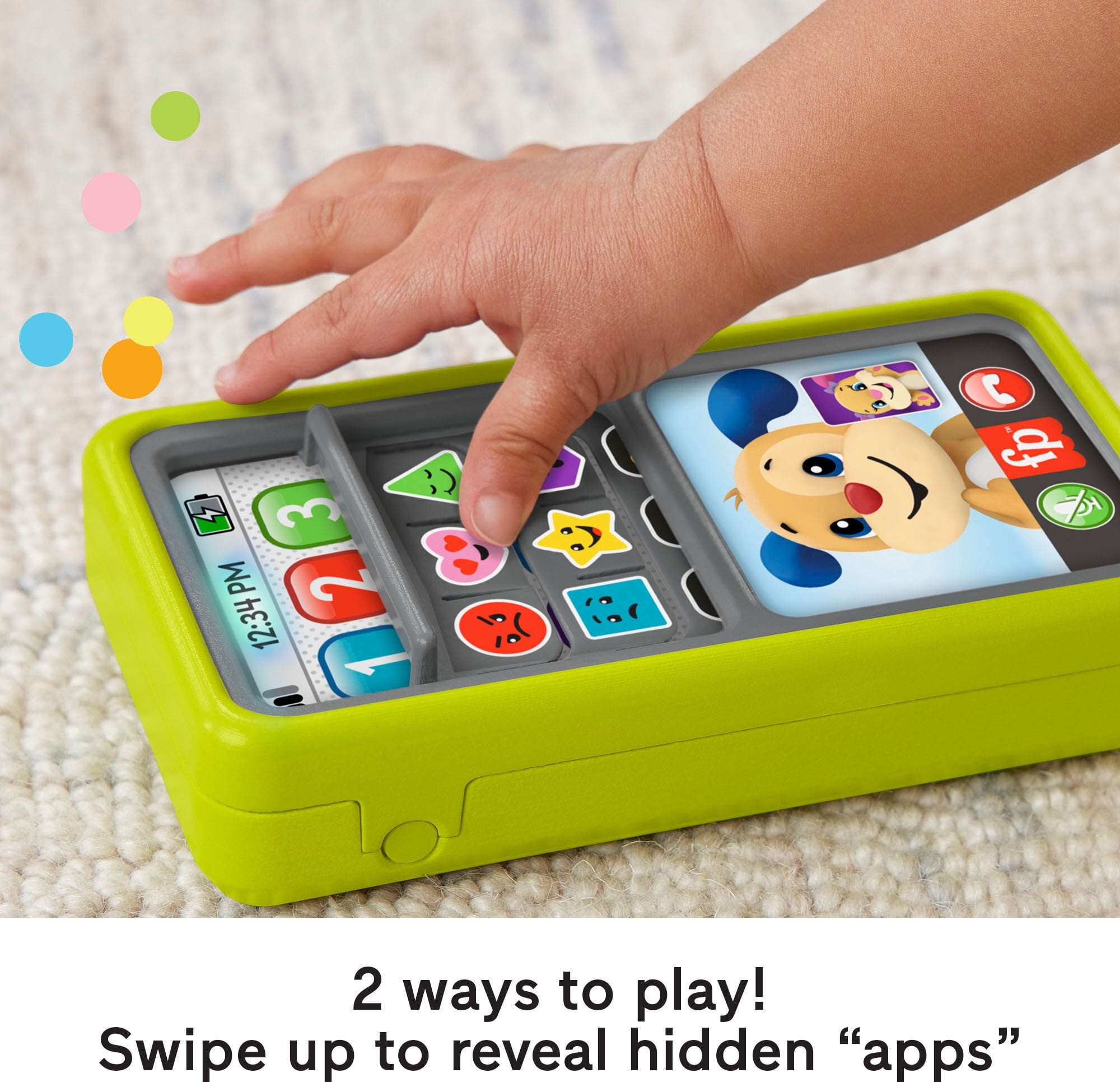 Fisher-Price 2-In-1 Slide To Learn Smartphone
