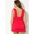 thumbnail image 2 of Swimsuits for All Women's Adjustable Ruched Swimdress, 2 of 5