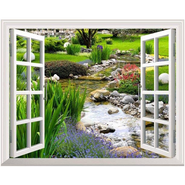 wall26 SelfAdhesive Wallpaper Large Wall Mural Series (24"x32", Clear