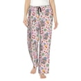 thumbnail image 2 of Lsque Hello Summer With Gnome Print Women's Pajama Pants, Lounge Pant - Comfortable Home Wear,Elastic Waistband, Stylish Design-XX-Large, 2 of 9