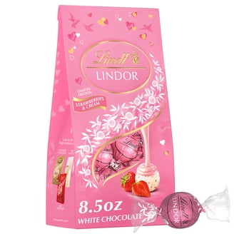 Lindt Lindor, Neapolitan White Chocolate Truffles, Spring Easter