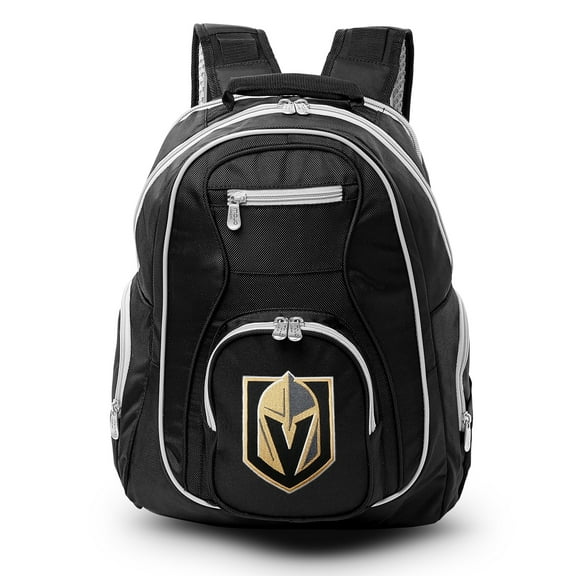 MOJO Black Vegas Golden Knights Trim Color Laptop Backpack