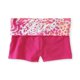thumbnail image 1 of Pantalones cortos deportivos Aeropostale para yoga con diamantes de imitación mujer rosa extragrande, 1 of 2