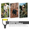 thumbnail image 5 of D-type Shovel Handle Herringbone Steel Fork (yellow Black (inner Diameter 3.2 Cm) 1pcs) Garden Grip Scoop Work, 5 of 6