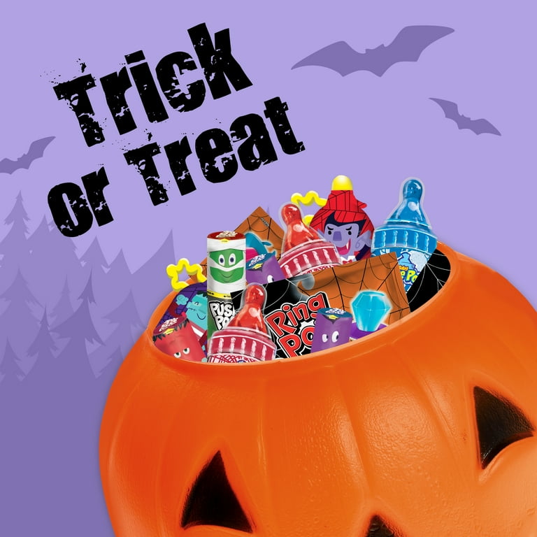 Halloween Ring Pops, Juicy Drop, Baby Bottle, Push, Assorted