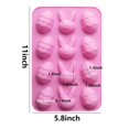 thumbnail image 1 of Easter Egg and Rabbit Silicone Mold Is Suitable for Decoration of Easter Chocolate Cake Pudding Jelly Dessert, 1 of 5