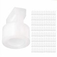 thumbnail image 2 of DMSE Wholesale Porte-Rideaux en Plastique à Glissière et Roulettes (112 Pack), 2 of 4