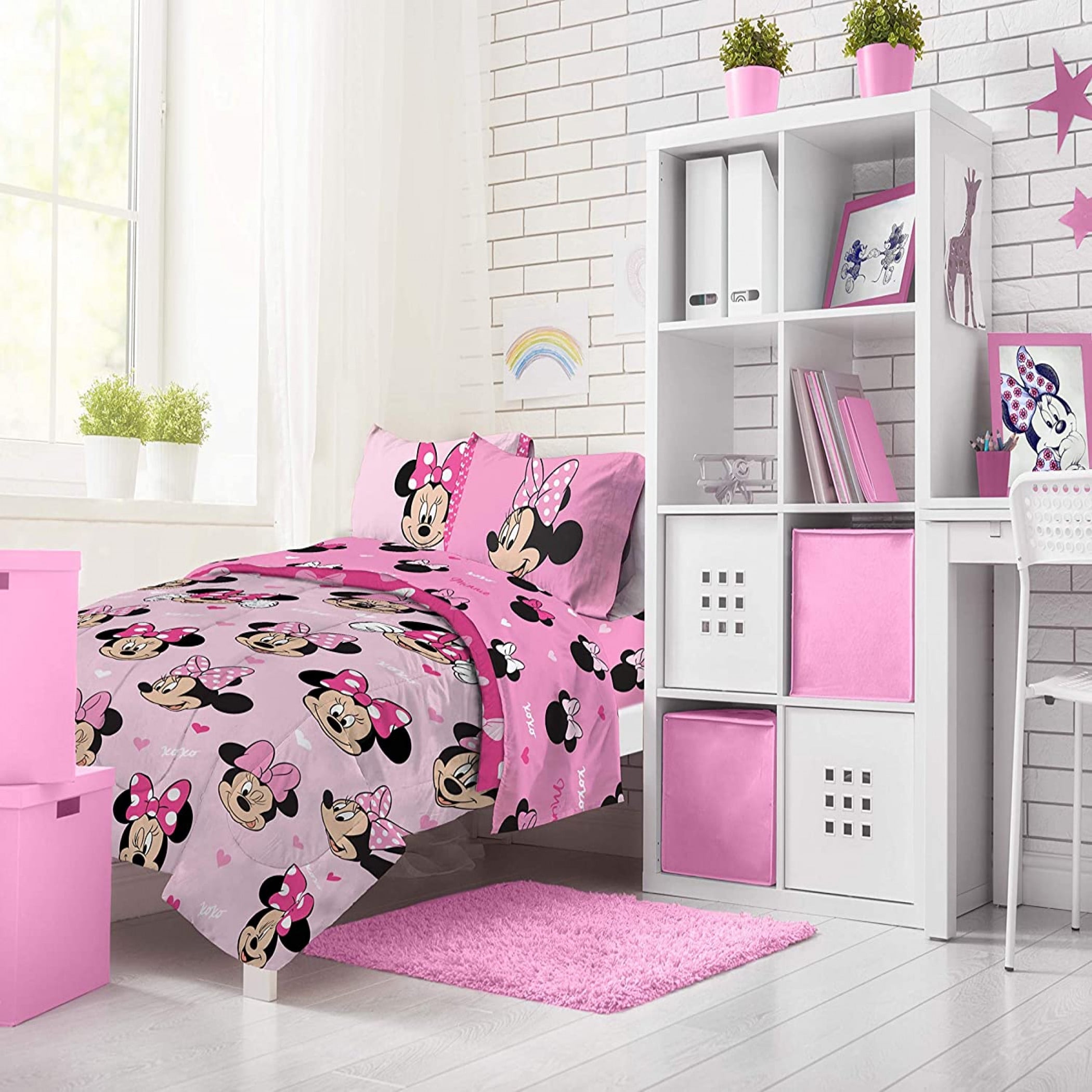 Minnie mouse twin size bed discount