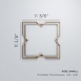 thumbnail image 3 of Ekena Millwork 11 3/8"W x 11 3/8"H x 3/8"T Small Fleming Decorative Fretwork Wood Wall Panels, Birch, 3 of 3