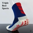 thumbnail image 4 of 1 Par Modelo de flecha Trusox calcetines de en interiores deportivo fútbol antideslizantes Badminton ciclismo baloncestopangjing, 4 of 4