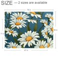 thumbnail image 2 of Daisy Soft Polyester Bathroom Mat Rug Absorbent Quick Dry Shower Floor Carpet for Bath Tub Sink Toilet Modern Geometric Design 200x300cm - Grey, 2 of 6
