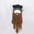 thumbnail image 4 of Creative Personalized Party Hat Beard Pointed Funny Hat Wonderful Autumn and Winter Halloween Props, 4 of 6