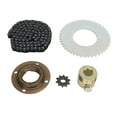 thumbnail image 2 of T8F Chain Sprocket Kit, Professionally Manufactured T8F 44 Tooth Sprocket Widely Applied With 16mm Gold Connector For Scooter, 2 of 8