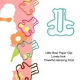 thumbnail image 3 of Clips de Note de Fichier, 160pcs Petit Ours Clip de Papier Multifonction Léger pour la Classification des Fichiers, 3 of 8