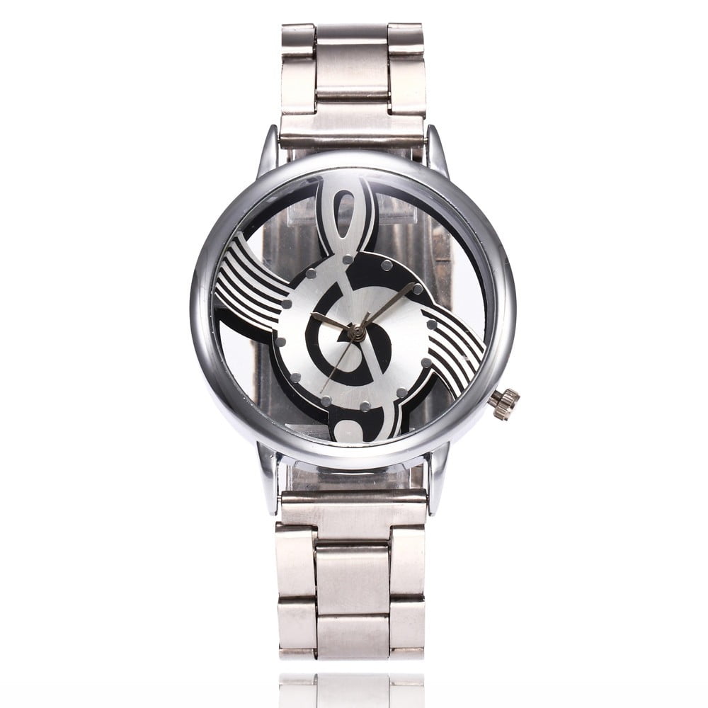 Casual Quartz Stainless Steel Band Strap Watch Analog Wrist Watch