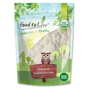 Angle View: Organic Brown Rice Flour, 5 Pounds — Non-GMO, Kosher, Raw, Vegan — by Food to Live