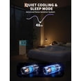 thumbnail image 6 of 8000BTU Portable Air Conditioners w/Remote/LED Control, Free Stand Cooling AC Unit for Room up to 350 sq. ft, 3-in-1 AC (Cool, Fan, Dehumidifier), 24Hrs Timer,Quiet Sleep Mode, with Window Kit, 6 of 9