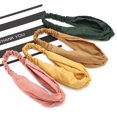 thumbnail image 3 of Diadema con nudo cruzado para mujer, bandas elásticas para el cabello, diadema suave de Color sólido para niña, accesorios para el cabello, envoltura para la cabeza anudada trenzada, 3 of 4