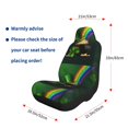 thumbnail image 4 of Naloa St. Patrick's Day4 Car Seat Covers 2PCs Front Car Seat Covers Universal fit for Most Cars SUVs and Trucks - 1, 4 of 5