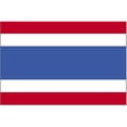thumbnail image 1 of Drapeau de la Thaïlande Nyl-Glo 12 Po X 18 Po, 1 of 1