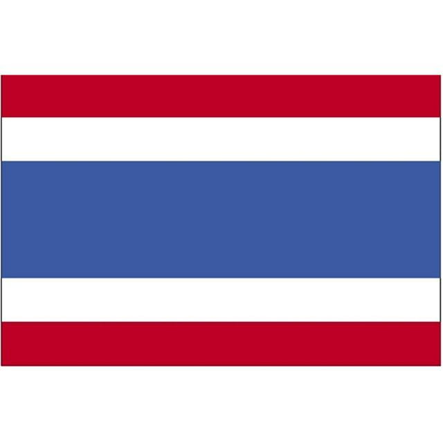 Drapeau de la Thaïlande Nyl-Glo 12 Po X 18 Po
