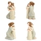 thumbnail image 5 of Y Hija Abrazando Dormitorio Muebles para el Hogar Personajes Resina Artesanía Decoraciones Adornos, 5 of 8