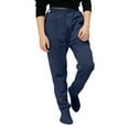 thumbnail image 5 of Fesfesfes Boys Solid Color Elastic Waist Knit Sweatpants With Side Pockets Kids Winter Casual Sports Pants Long Pants For Children Comfortable Soft Breathable Home Wear(Navy#1,9-10 Years), 5 of 9