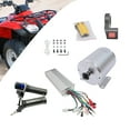 thumbnail image 3 of Electric Scooter Motor 48V 2000W Mid Drive Motor DC Brushless Controller 43A with LCD Throttle Grip 3-speed Switch for Go Kart ATV Electric Bicycle Conversion Kit (48V 2000W motor kit), 3 of 11