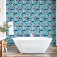 thumbnail image 6 of Ambesonne Nautical Peel & Stick Wallpaper for Home, Doodle Theme, 13"x36", Multicolor, 6 of 6