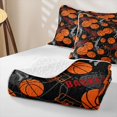 thumbnail image 4 of Erosebridal Teens Basketball Gaming Quilt Full,Sport Gamer Full Bedspread Sets Boys Girls, 4 of 7