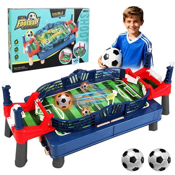 ZSUCC Tabletop Foosball Game, Mini Soccer Board Game for Boys Girls 6 , Indoor Soccer Toys for Adults Kids Family Night Parties