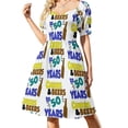 thumbnail image 2 of CHEERS AND BEERS TO 50 YEARS Sleeveless Dress Women long dress birthday dress, 2 of 7