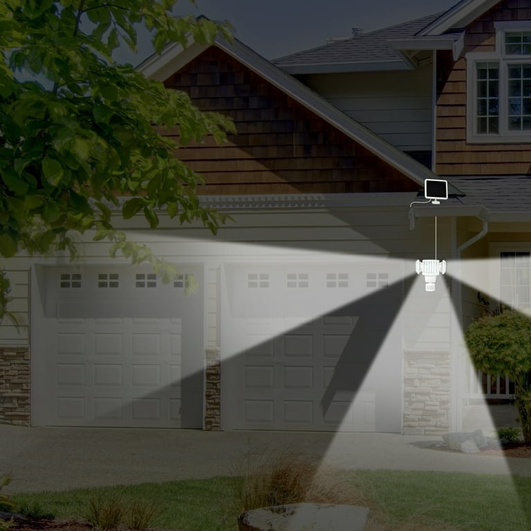 Sunforce 120 LED Triple Head Solar Powered Motion Activated 1000 Lms Flood Light Sunforce 120 LED Triple Head Solar Powered Motion Activated 1000 Lms Flood Light
