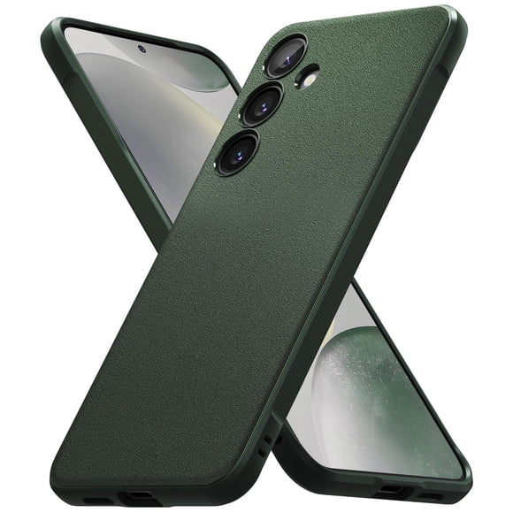 Funda Samsung Galaxy S24 Plus Ringke Dark Green Antihuellas y Antideslizante
