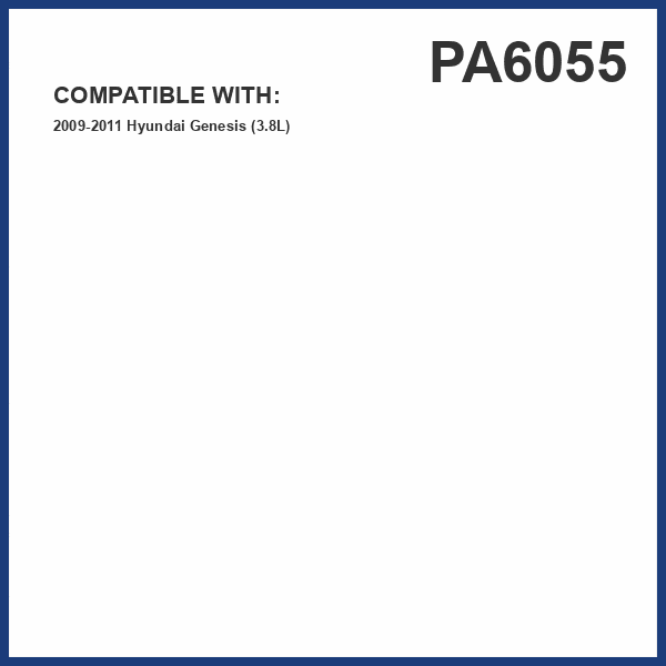 PG Engine Air Filter PA6055 | Fits 2009-2011 Hyundai Genesis